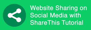Website Sharing on Social Media with ShareThis Tutorial 2