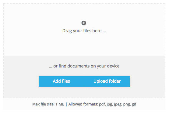 Front end file uploader for regular users to easily upload files - portal admin automatically notified on upload